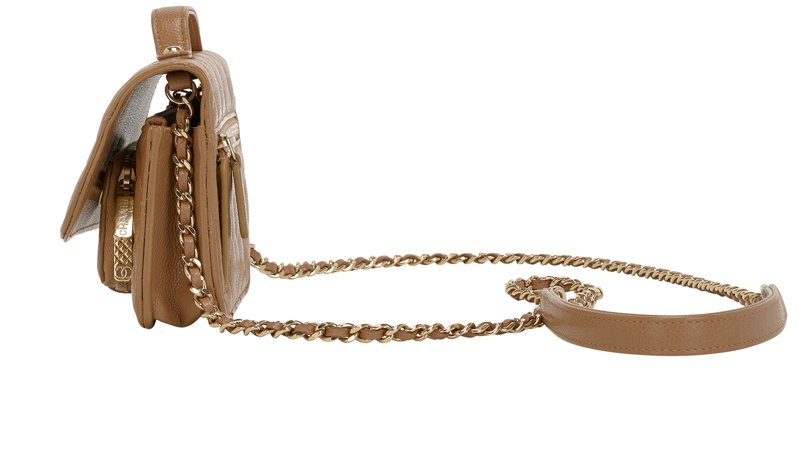 Mini Business Affinity, &pound;2,300, Handbags, Nude, Leather, Bottom view